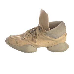 Rick Owens x Adidas Tan Sneakers
